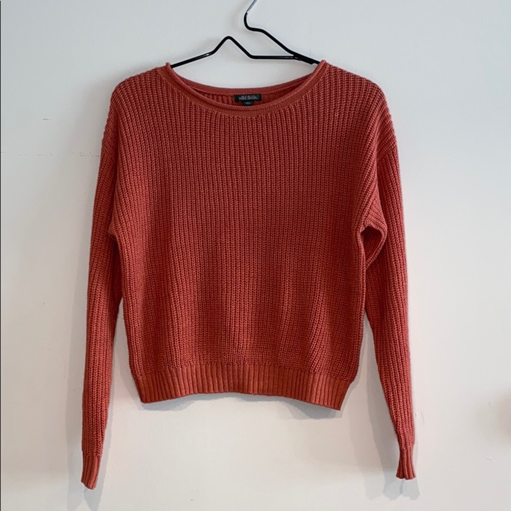Crewneck Cropped Sweater